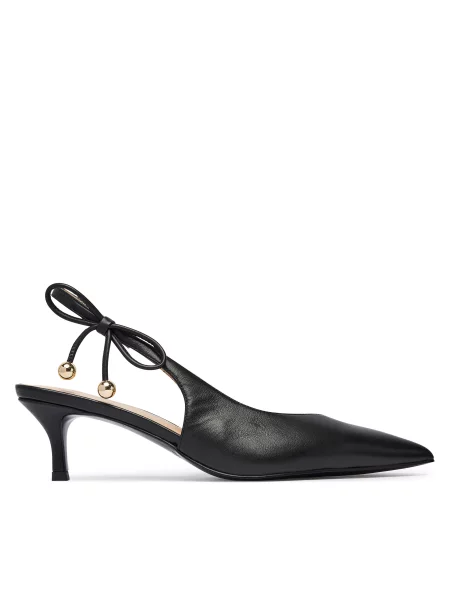 Γοβάκια Furla Poppy Slingback CN μαύρο
