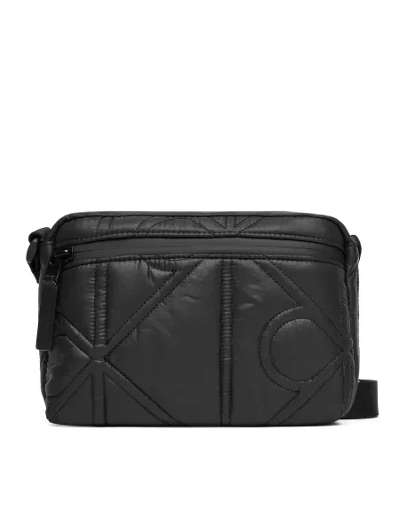 Válltáska Calvin Klein Puffer Camera Bag fekete