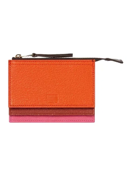 Portfel Paul Smith skórzany pomarańczowy