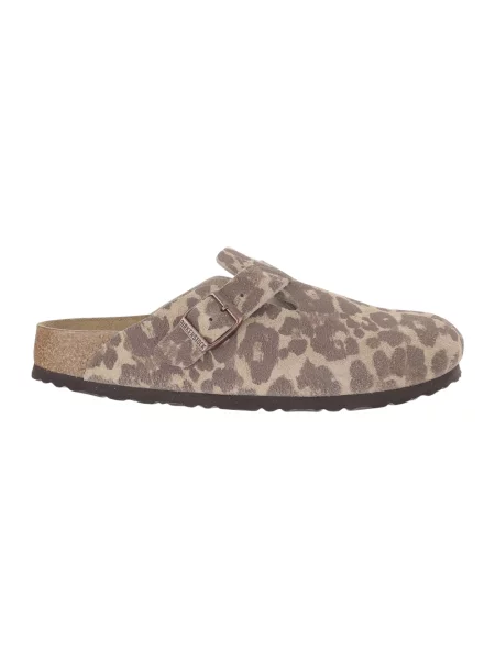 Klapki Birkenstock zamszowe