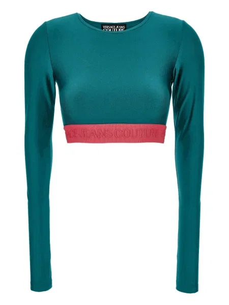 Tričko Versace Jeans Couture modré