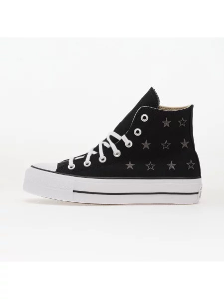 Sneakers Converse Chuck Taylor All Star Lift Platform Celestial Hi Black/ Natural Ivory/ White EUR 40 alb