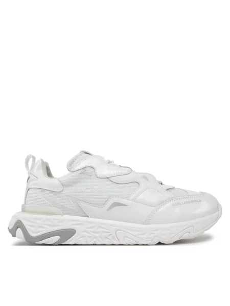 Sneakersy KARL LAGERFELD białe