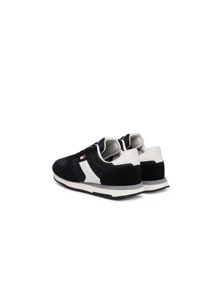 Tenisice Tommy Jeans Tjm Eva Runner Mix Material crna