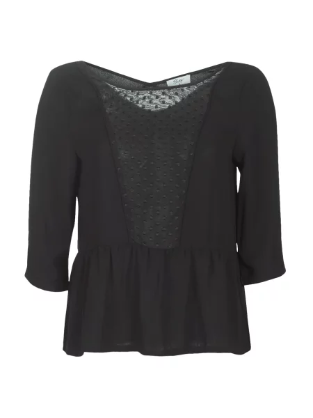 Top Betty London črna