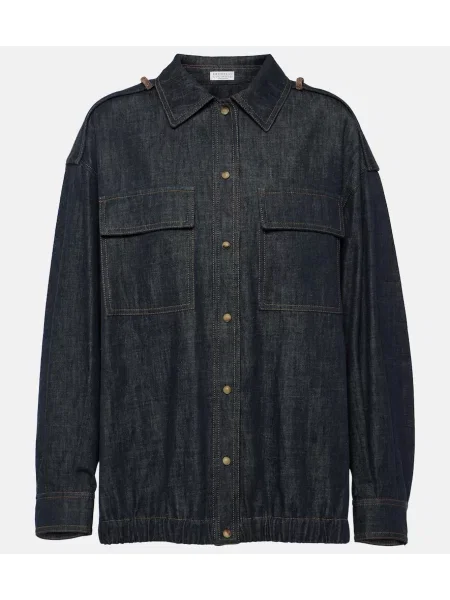 Top Brunello Cucinelli niebieski