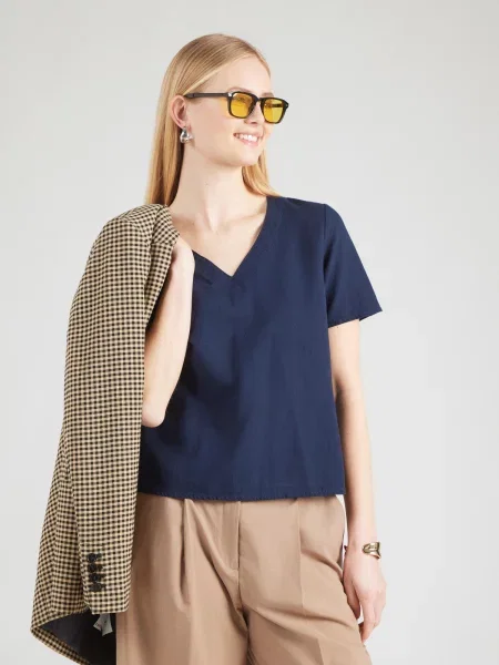 VERO MODA Bluză VMMYMILO bleumarin