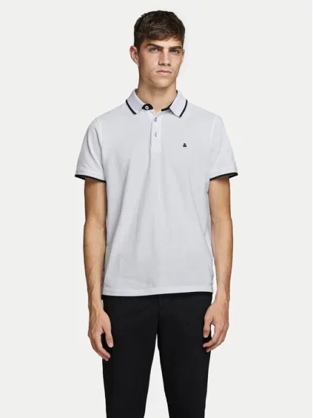 Jack&Jones Поло Paulos білий