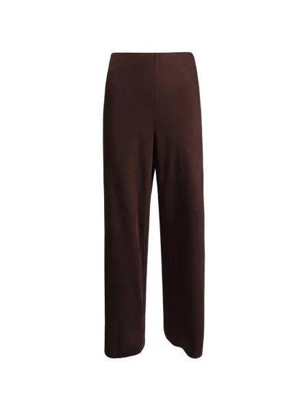 Pantaloni Vince cu picior lat maro