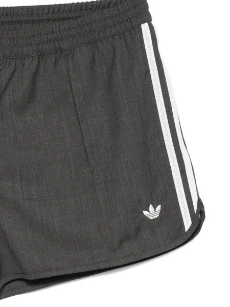 Gulerat fotbal pantaloni scurți Adidas cu broderie negru