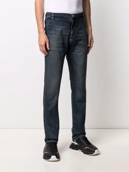 Běžecké džíny Philipp Plein modré