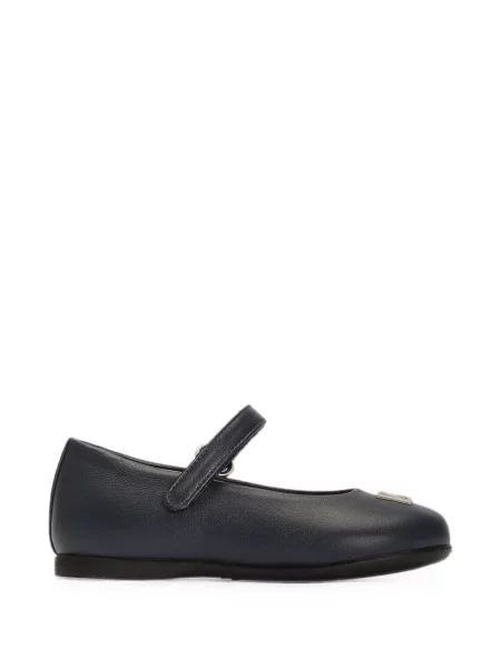 Balerinki dziecięce Dolce And Gabbana niebieskie
