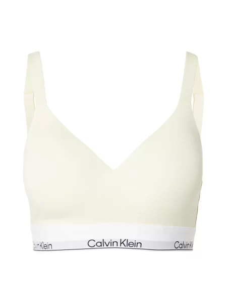 Calvin Klein Underwear Sutien galben deschis / gri deschis / negru alb