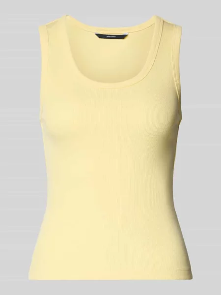 Top Vero Moda żółty