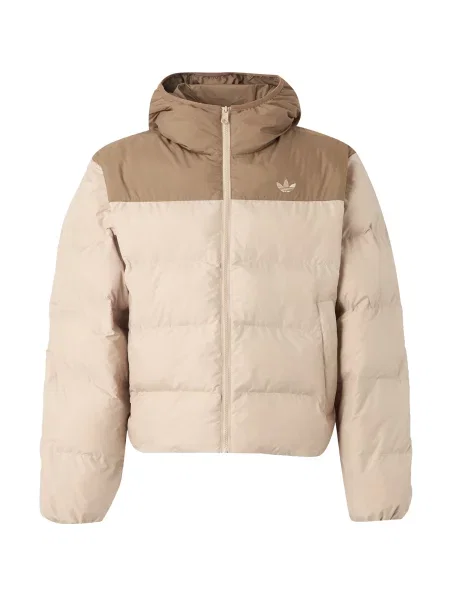 ADIDAS ORIGINALS Geacă de primăvară-toamnă HOODED REGEN / ecru bej
