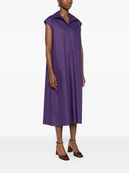 Rochie tip cămașă Psophia de costum violet