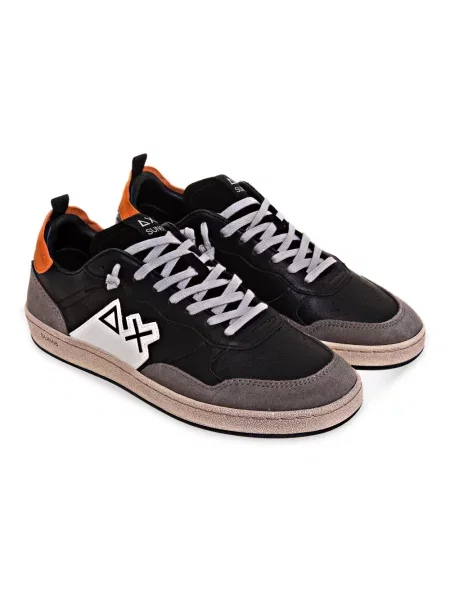 Sneakersy Sun68 skórzane