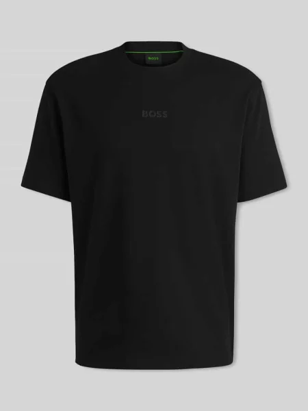 Boss T-Shirt Oversize czarny
