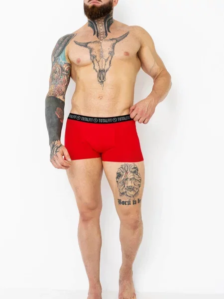 Боксеры Totalfit красные