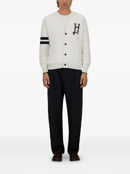 Cardigan Herno cu autograf alb