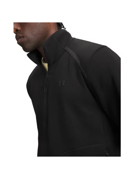 Mikina na zips Under Armour čierna