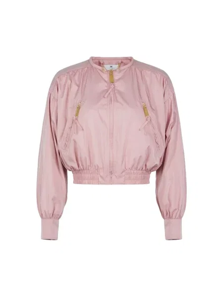 Kurtka bomber Elisabetta Franchi różowy