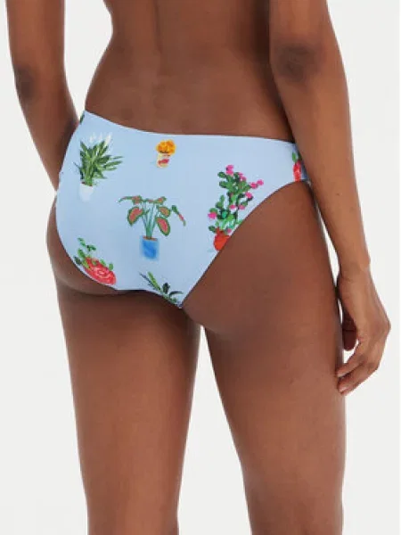 Seafolly Spodnji del bikini Playa Bonita Svetlo modra