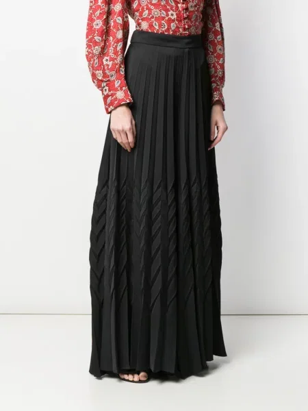 Pantaloni palazzo Blumarine negru