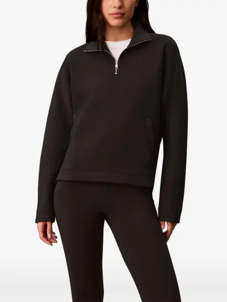 Hanorac cu fermoar Calvin Klein negru