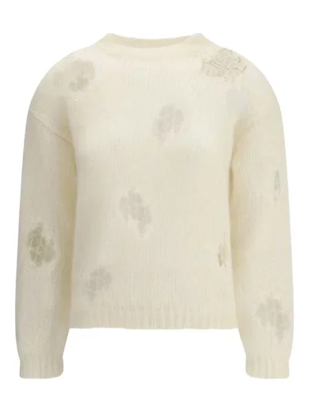 Sweter Fabiana Filippi z dziurami