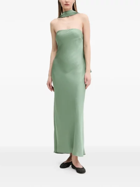 Rochie maxi Abercrombie & Fitch de costum verde