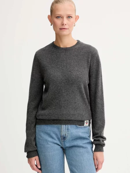 Bally sweter kaszmirowy szary