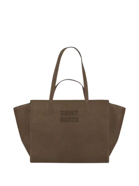 Zomšinė shopper rankinė Mc2 Saint Barth ruda