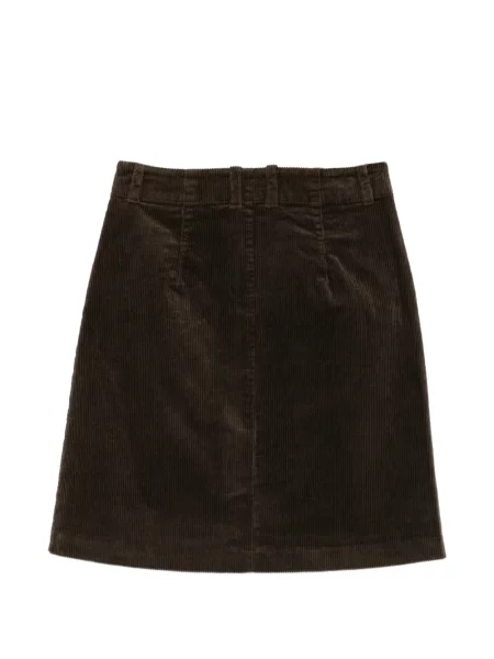 Fusta mini Marc O'polo de catifea cord maro