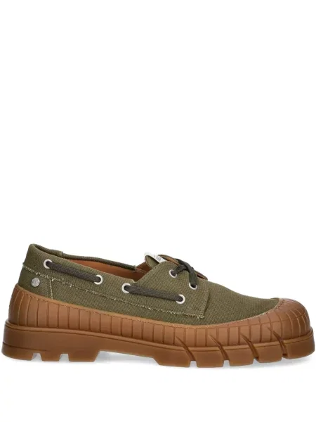 Σκαρπινια Kenzo με κορδόνια με δαντέλα πράσινο