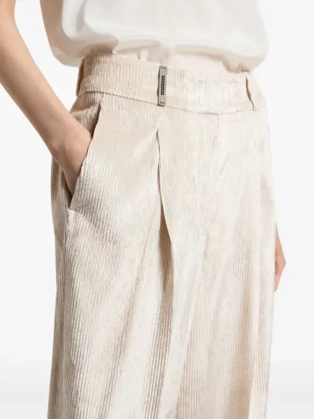 Pantaloni Peserico de catifea cord