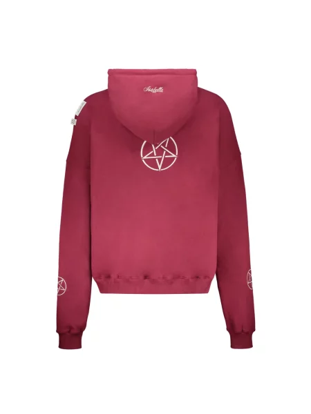 Bluza z kapturem Isabella 1985 z kapturem czerwona