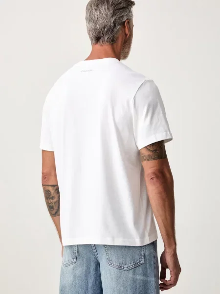 Calvin Klein Jeans T-shirt beżowa