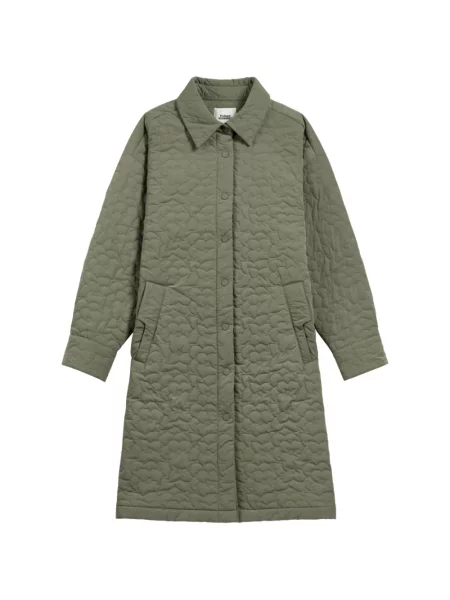 Matlasat palton Future Classics verde