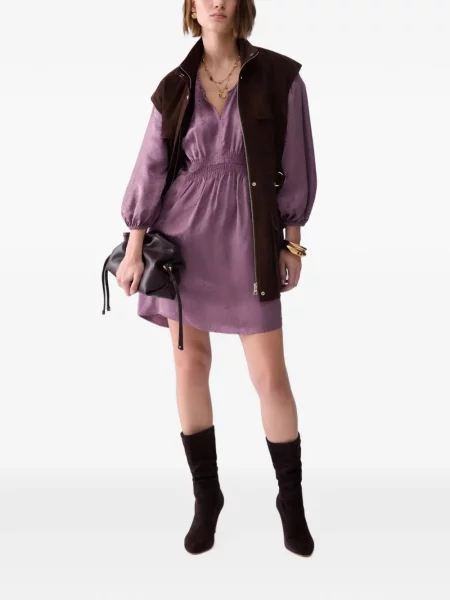 Scurt rochie Liu Jo din satin roz