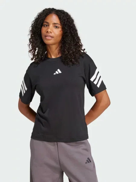 Футболка adidas 3 Stripes чорний