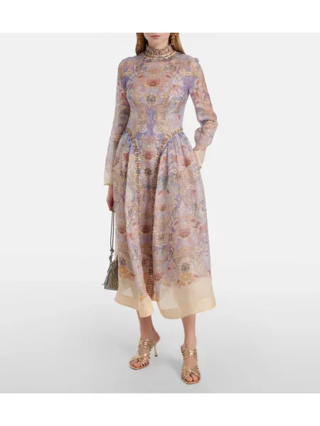 Rochie midi Zimmermann de in până la genunchi de costum