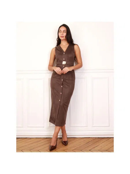 Rochie La Modeuse maro