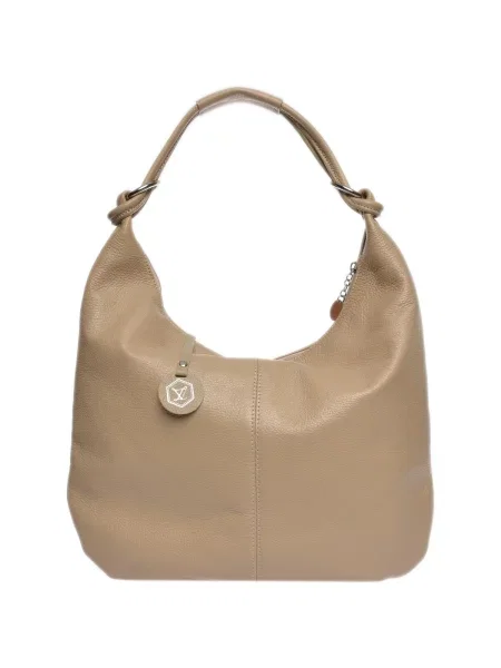 Geanta hobo Luisa Vannini bej