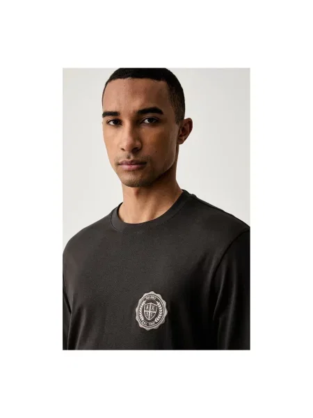 Tricou Armani Exchange gri