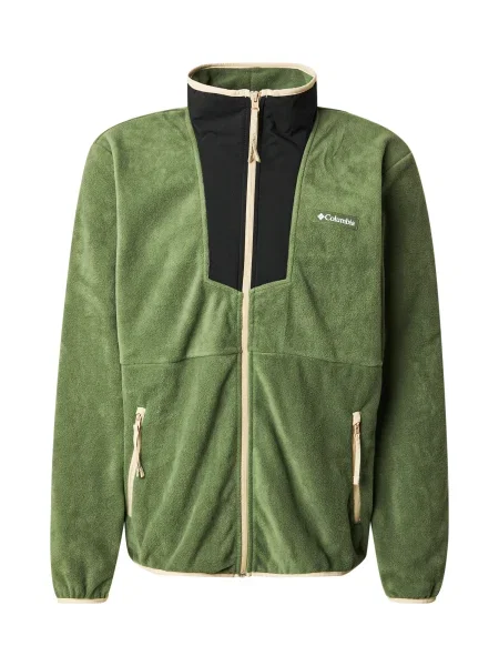 Geacă Columbia din fleece verde