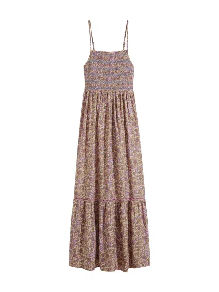 Bonprix Rochie de seară închis / oliv / albastru violet / roz deschis bej