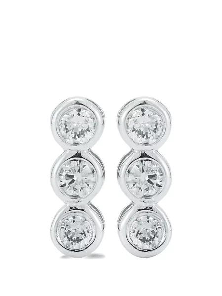 Diamant cercei Mateo argintiu