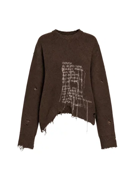 Sweter Akep brązowy