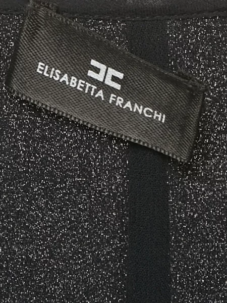 Rochie mini Elisabetta Franchi din tul negru
